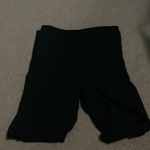 Black high wasted leggings